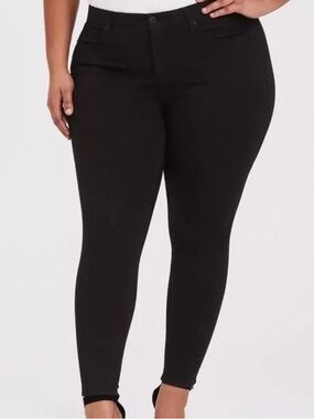 Torrid Sky High Skinny Button Fly Jeans